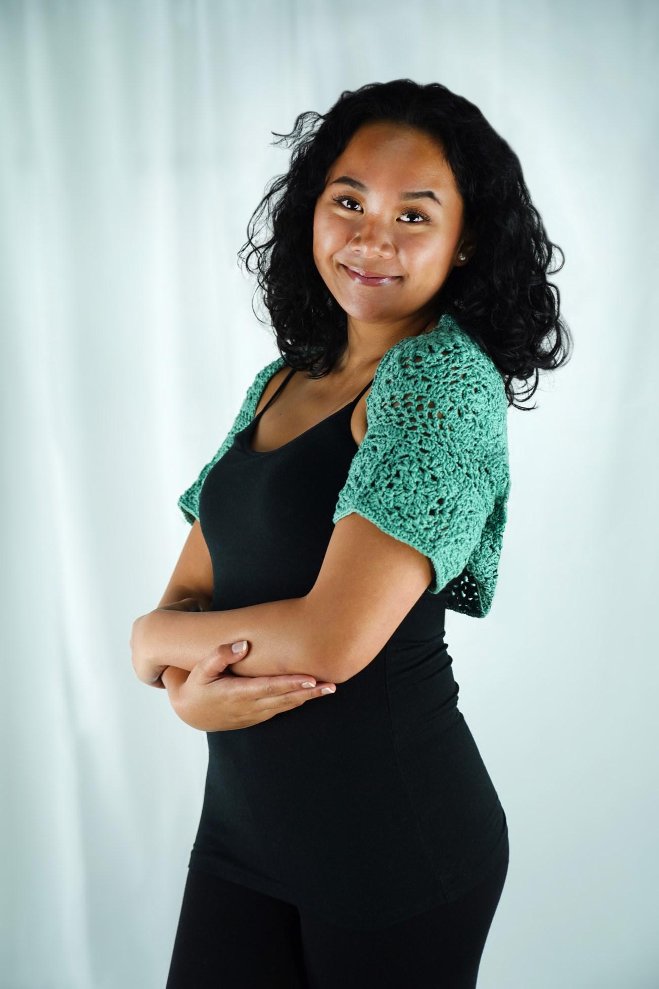 Del Rio Shrug in Cascade Yarns Noble Cotton - DK667 - Downloadable PDF