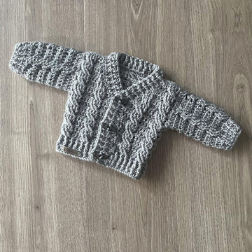 Ethan Newborn Sweater Cardigan