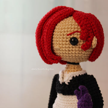 Iori Yagami Amigurumi Pattern – Digital Crochet PDF – Fanart Inspired
