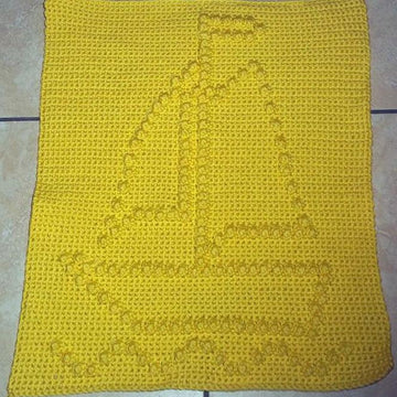 Sailboat Baby Blanket