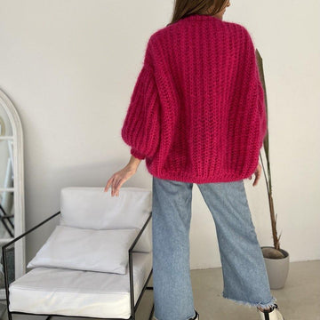 Chunky Mohair Cardigan