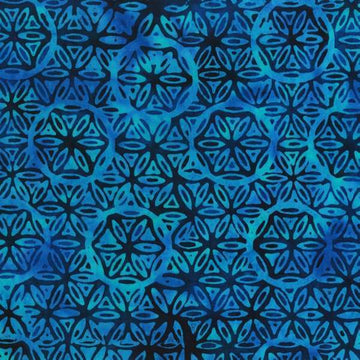Anthology Fabrics Midnight Jade - Medallions I