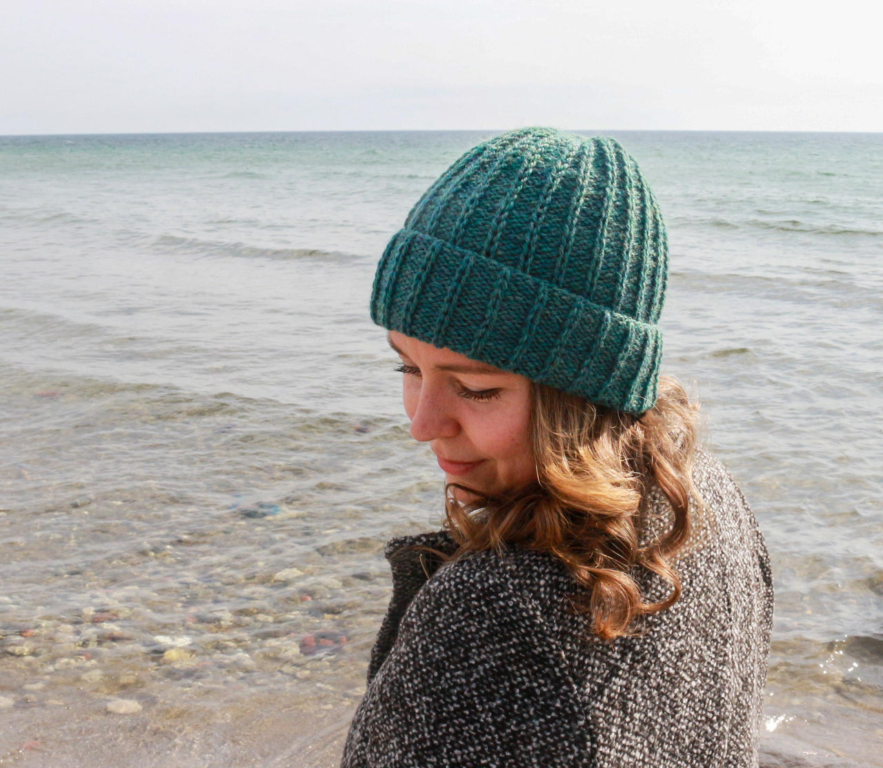 Rippletide Hat (Worsted Weight)