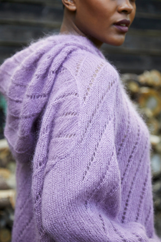 Nina - Jumper Knitting Pattern For Women in Debbie Bliss Angel by Debbie Bliss