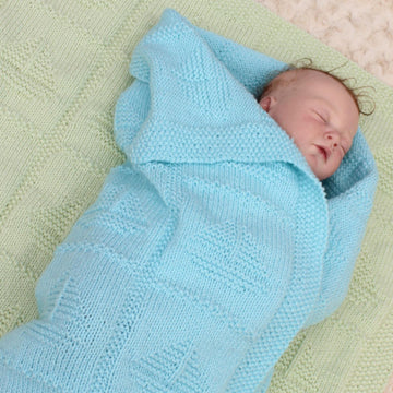 Baby Boat Blanket Knitting Pattern #616