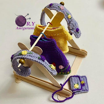 Amigurumi Lala recycle doll