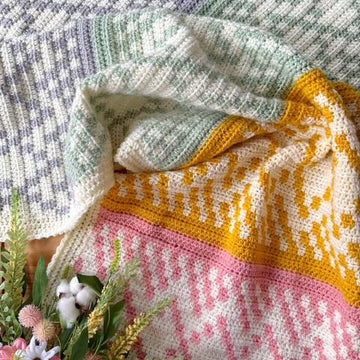 Diamond Mosaic Blanket