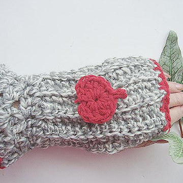 343, VALENTINE FINGERLESS GLOVES