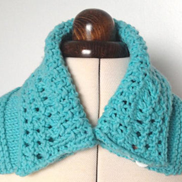 Stitch sampler neckwarmer