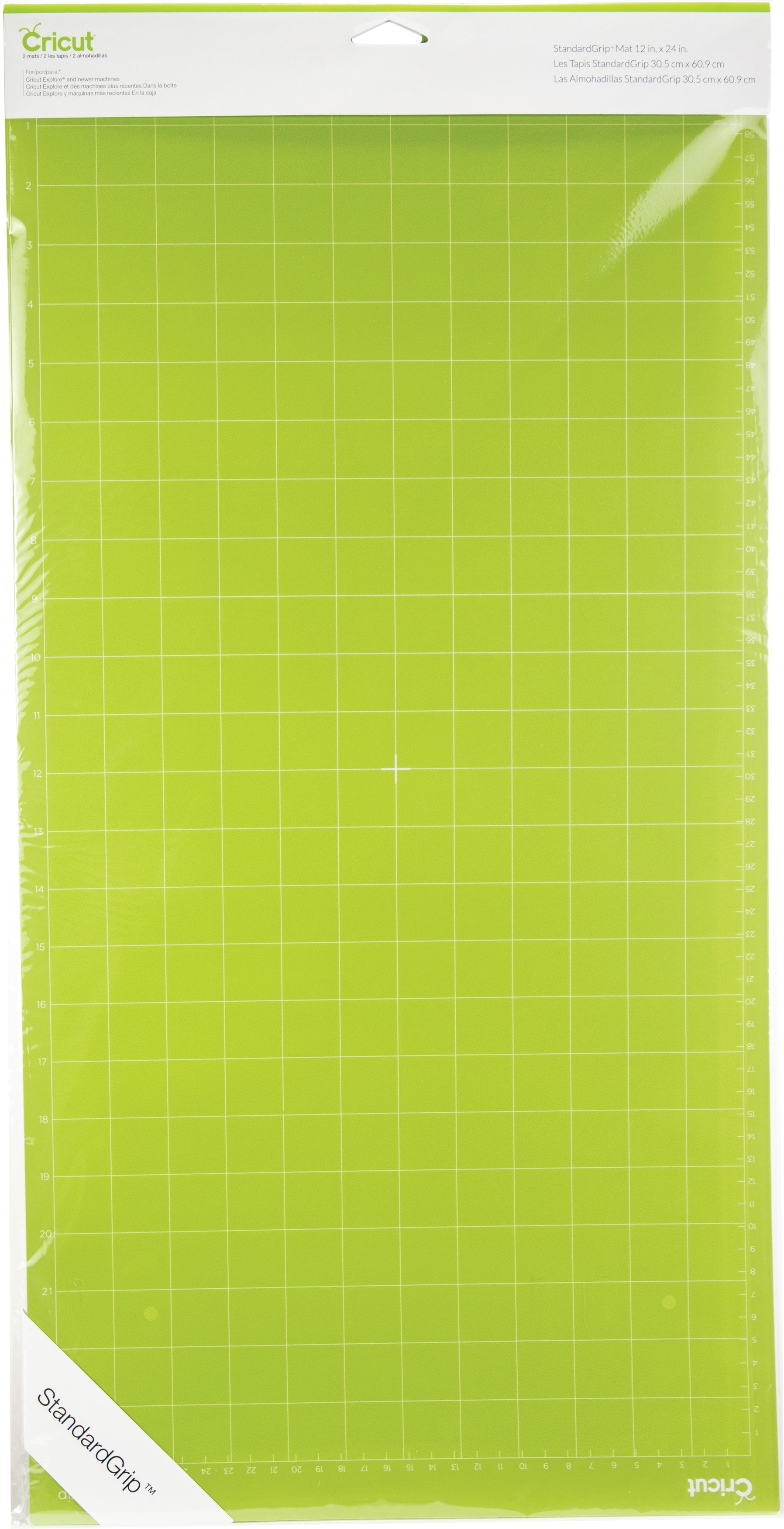 Cricut Cutting Mat 12"X24" 2/Pkg - StandardGrip
