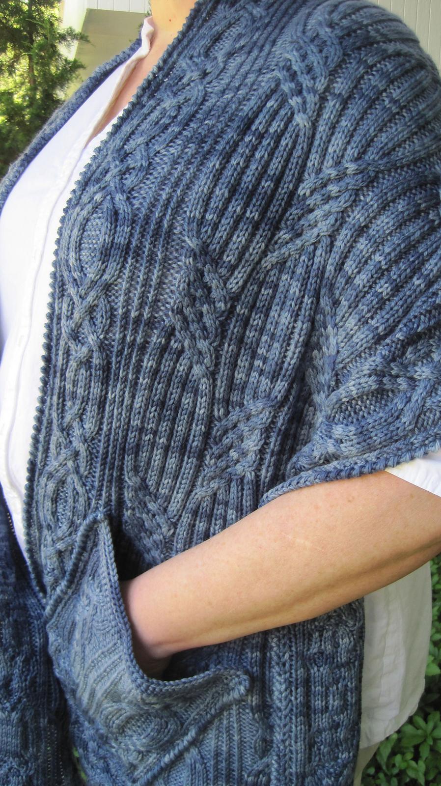 Deb's Warm Pocket Shawl