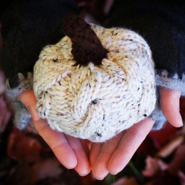 Cable Knit Pumpkins