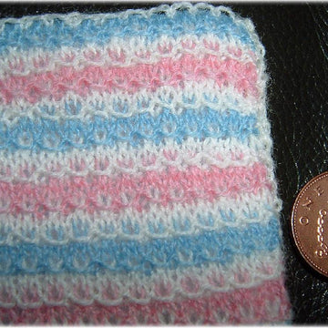 1:12th scale Cot bedding and shawl