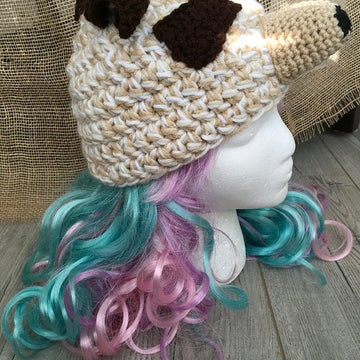 Meerkat (or Lemur) Beanie Hat