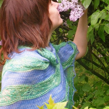 Jacaranda Shawl