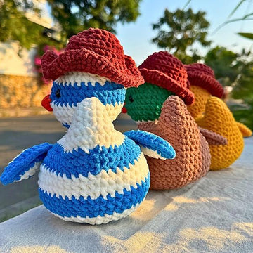 Cute Duck Crochet  No Sew