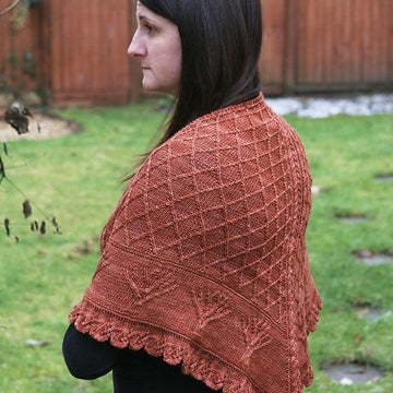 Autumn Leaves Shawl