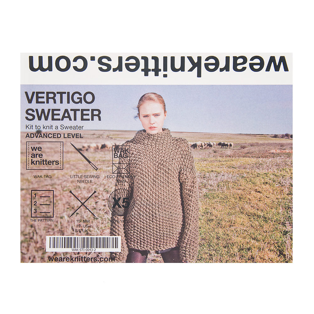 Sticker - Vertigo Sweater in We Are Knitters The Wool