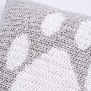 Woodgreen - Large Paw Print Cushion