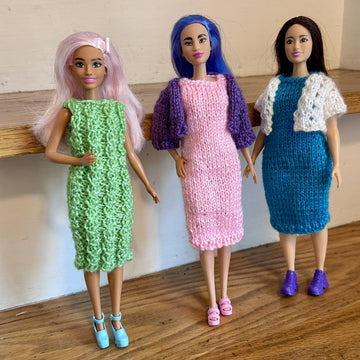 Fashion Doll Dresses and Cardigans