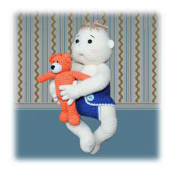 Baby Ollie Amigurumi Doll