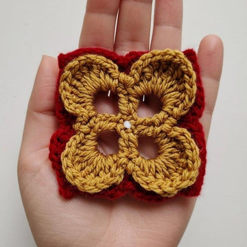 Crochet Granny Square Pattern PDF – Easy Afghan Square Motif