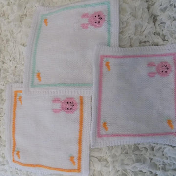 Premature baby bunny cardi set