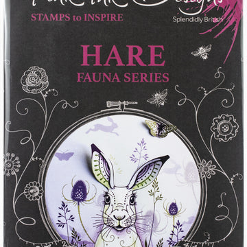 Creative Expressions Pink Ink Designs A5 Clear Stamp Set - Hare