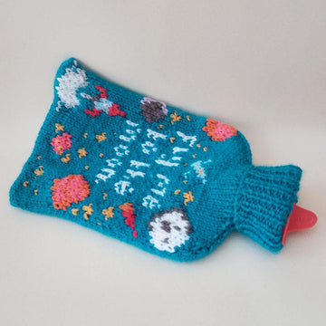 Fly Me to The Moon Hot Water Bottle Cover