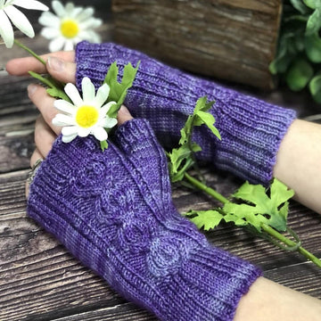 Orchid Bloom Mitts