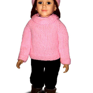 Knitting Pattern for My Twinn, My BFF, 23 inch dolls. 604