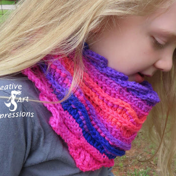 Sea Breeze Infinity Scarf Child & Youth