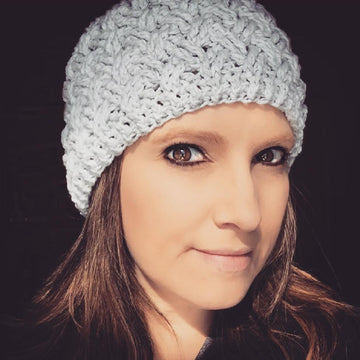 Diagonal Weave Beanie or Newsboy