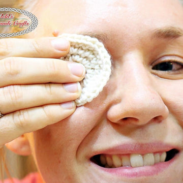 Facial Scrub and Cotton Pads