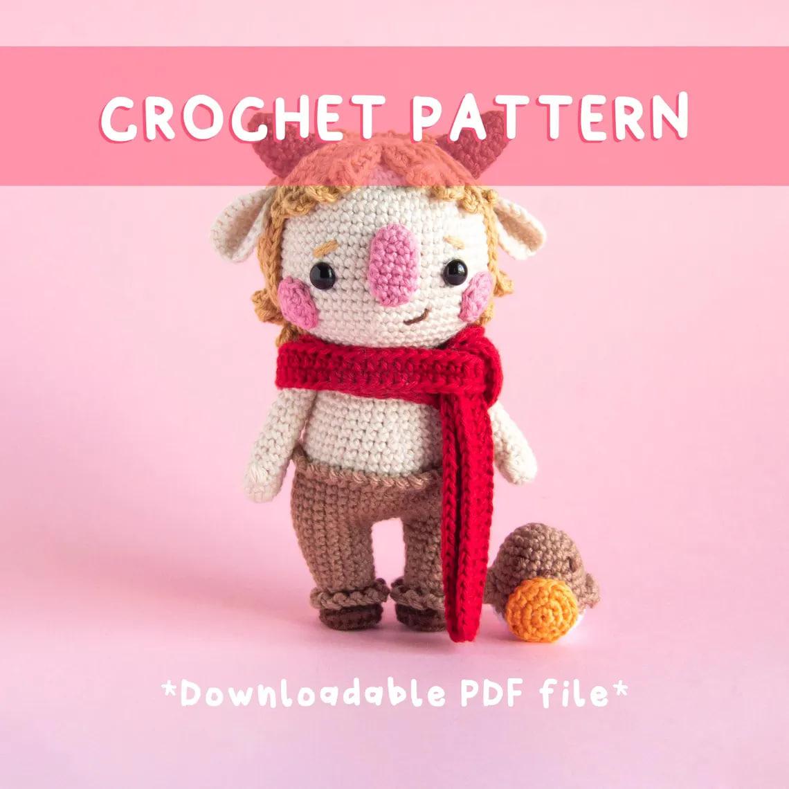 Oak the Faun Crochet Pattern