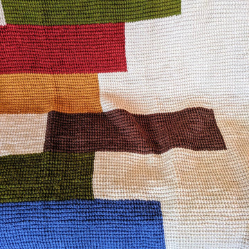 Stacked Blocks Quilt Afghan