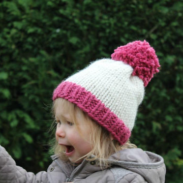 PDF54 Knit Bobble Hat
