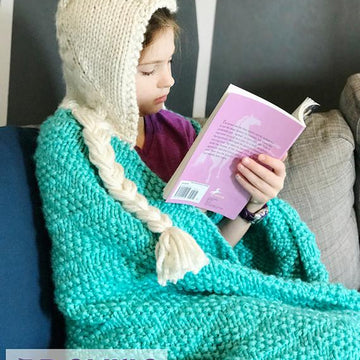 Hooded Elsa Blanket