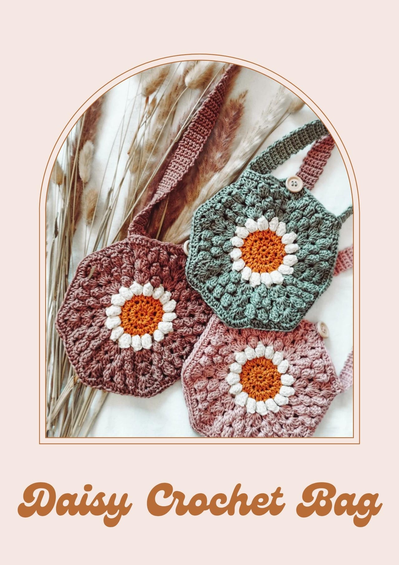 Daisy Crochet Bag