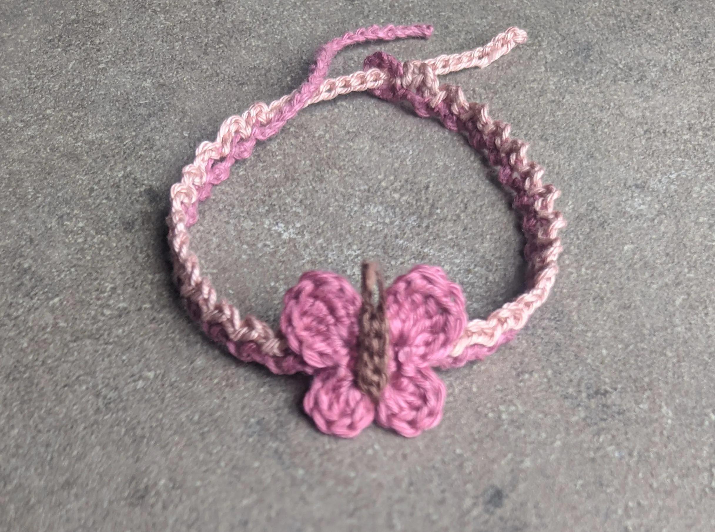 Bracelet Butterfly English-US