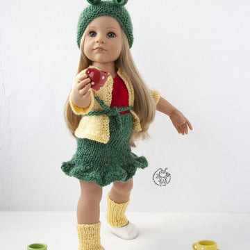Outfit Frogling for doll 18in