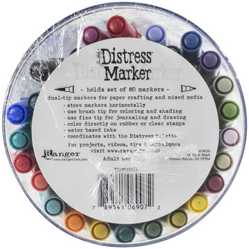 Ranger Tim Holtz Distress Markers Tube Set 60/Pkg - 600943