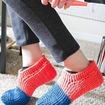 Dipped Lolly Slippers