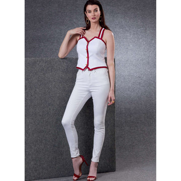 Vogue Misses' & Misses' Petite Vests V1810 - Sewing Pattern