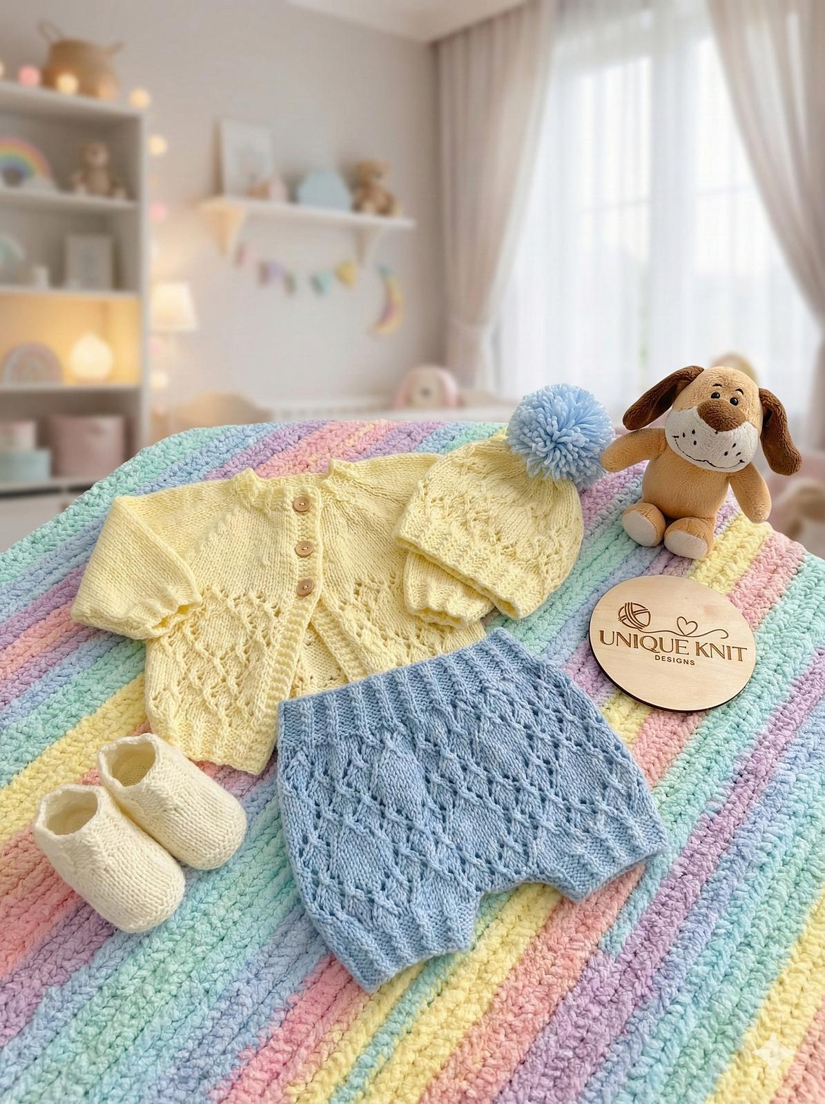 "Aster" Cardigan set