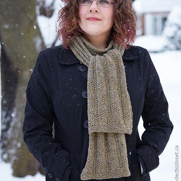 Angular Path Scarf