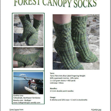 Forest Canopy Socks
