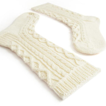 Argyle Cables Socks