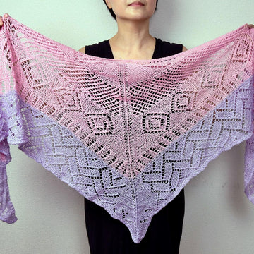 Graphic Elements Shawl