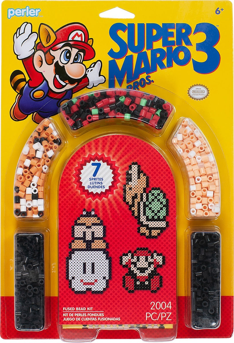 Perler Fuse Bead Activity Kit - Super Mario Brothers 3